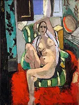 Odalisque with a Tambourine 1926 By Henri Matisse