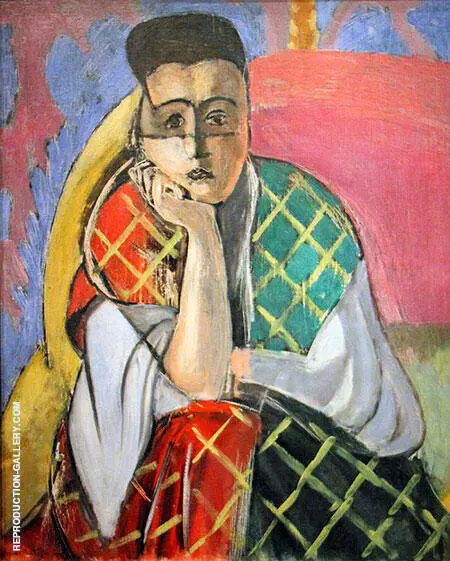 Woman with a Veil 1927 By Henri Matisse