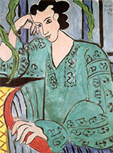 Green Rumanian Blouse 1939 By Henri Matisse