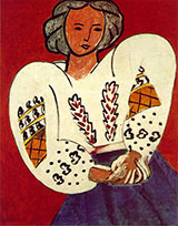 The Romanian Blouse 1940 By Henri Matisse