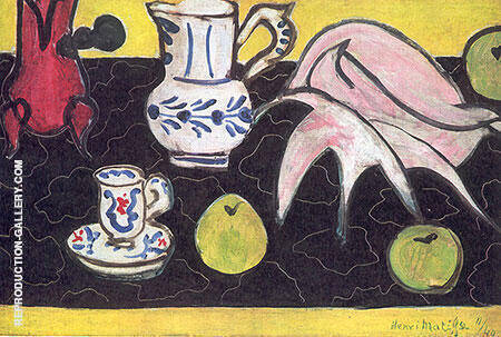 Still Life with Shell 1940 by Henri Matisse | Oil Painting Reproduction