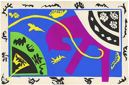 Horse Rider and Clown 1947 By Henri Matisse