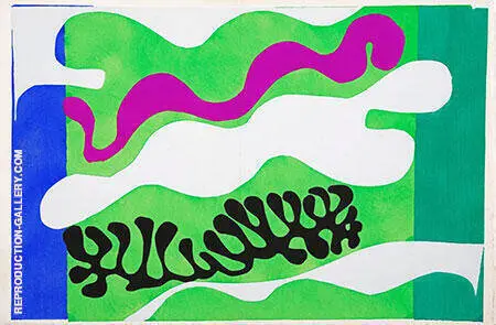 Lagoon 1947 1 By Henri Matisse