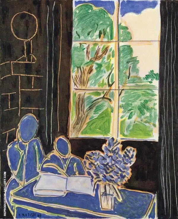 The Silence that Lives in Houses 1948 By Henri Matisse