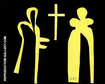 Study for the Tabernacle of the Chapelle du Rosaire 1950 By Henri Matisse