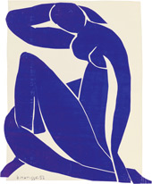 Blue Nude II 1952 By Henri Matisse
