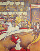 The Circus 1890 By Georges Seurat