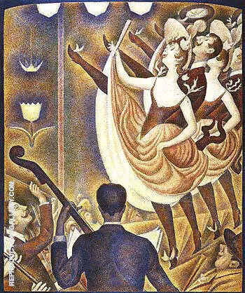 Le Chahut 1889 By Georges Seurat