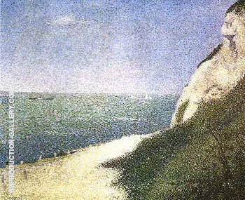 Les Bas Butin Honfleur 1886 By Georges Seurat