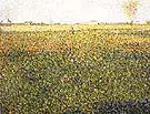 Alfalfa La Lucerne Saint Denis 1884 By Georges Seurat