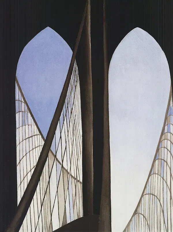 Brooklyn Bridge 1949 By Georgia O'Keeffe