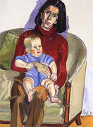 Ann Sutherland Harris and Neil 1978 By Alice Neel