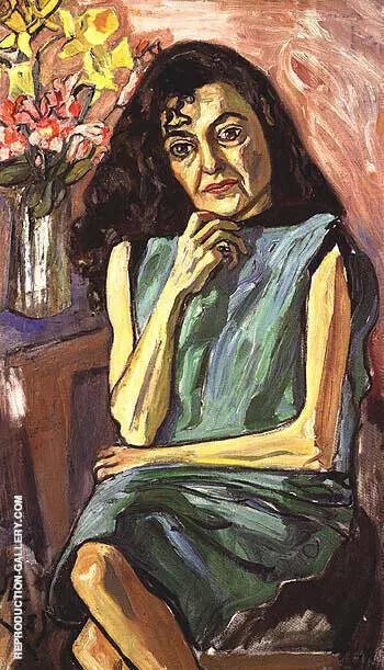 Spanish Woman 1950 By Alice Neel