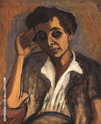 Sarah Shiller 1952 By Alice Neel