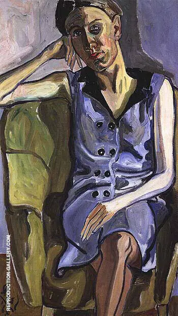 Eka 1964 By Alice Neel