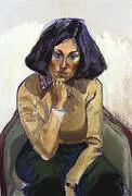 Marilyn Farber 1977 By Alice Neel