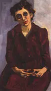 Mitzi Rosen 1952 By Alice Neel