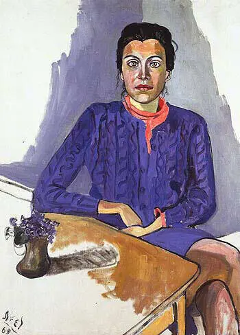 Nancy 1968 By Alice Neel