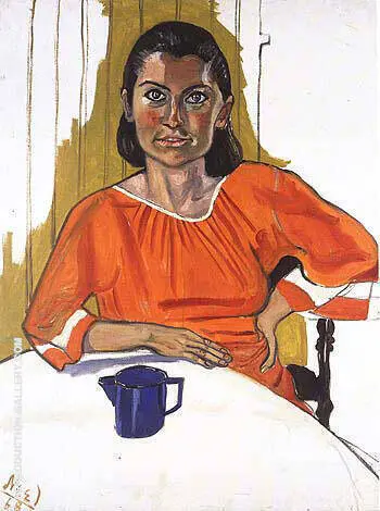 Leah 1968 By Alice Neel