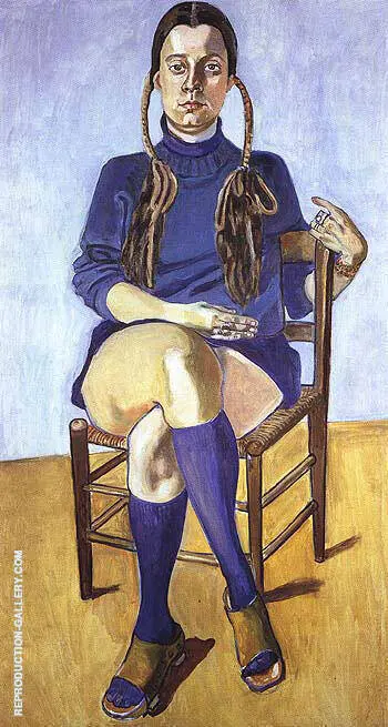 Vera Beckerhoff 1976 By Alice Neel