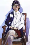 Diane Cochrane 1973 By Alice Neel