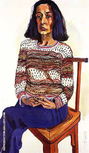 Marisol 1981 By Alice Neel