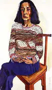 Marisol 1981 By Alice Neel