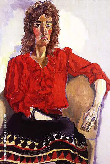 Catherine Jordan 1983 By Alice Neel