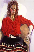 Catherine Jordan 1983 By Alice Neel