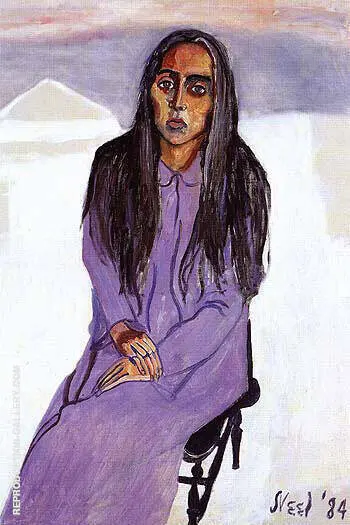 Ginny 1984 By Alice Neel