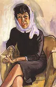 Vivienne Wechter 1965 By Alice Neel