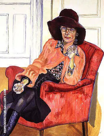 Susan Rossen 1976 By Alice Neel