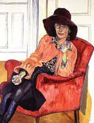 Susan Rossen 1976 By Alice Neel