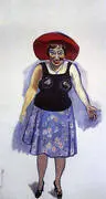 Bella Abzug 1976 By Alice Neel