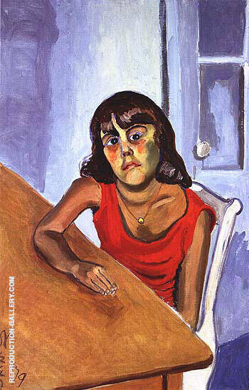 Antonia 1979 by Alice Neel | Oil Painting Reproduction