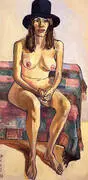 Kitty Pearson 1973 By Alice Neel