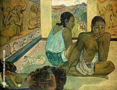 Te Rerioa 1897 The Dream By Paul Gauguin