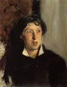 Vernon Lee 1881 By John Singer Sargent