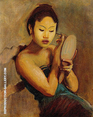 A Javanese Girl at Her Toilet 1889 | Oil Painting Reproduction