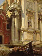 Corner of the Church of San Stae Venice 1913 By John Singer Sargent