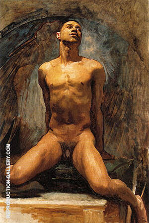 Nude Study of Thomas E Mckeller 1917-20 | Oil Painting Reproduction