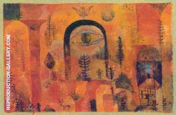 With the Eagle By Paul Klee