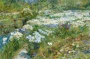 The Water Garden 1909 By Childe Hassam