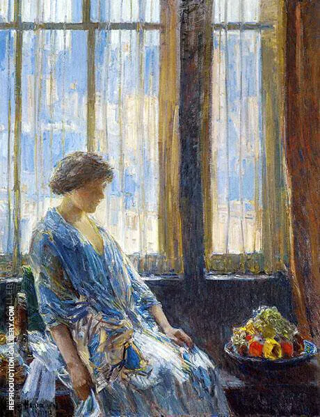 The New York Window By Childe Hassam