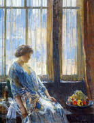 The New York Window By Childe Hassam