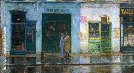 Little Cobbler's Shop 1912 By Childe Hassam