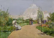 Horticulture Building World's Columbian Exposition Chicago 1893 By Childe Hassam