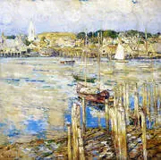 Gloucester 1899 By Childe Hassam