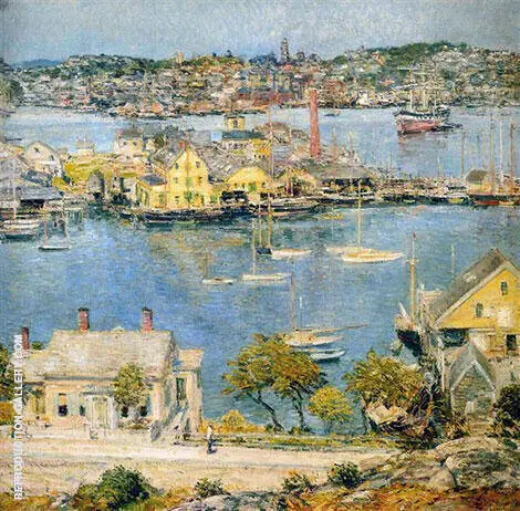 Gloucester Harbor 1899 2 By Childe Hassam