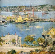 Gloucester Harbor 1899 2 By Childe Hassam